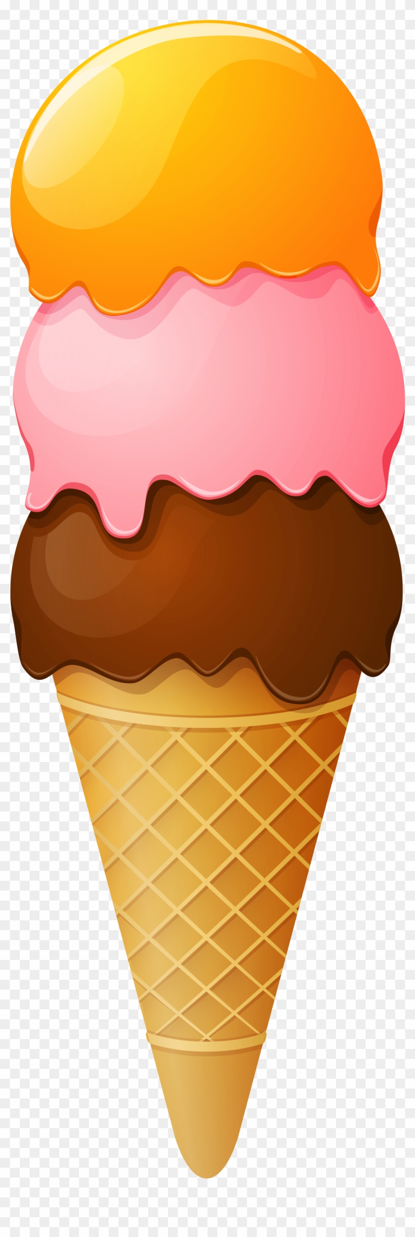 Ice Cream Cone Clip Art - Ice Cream Clipart Png #74072