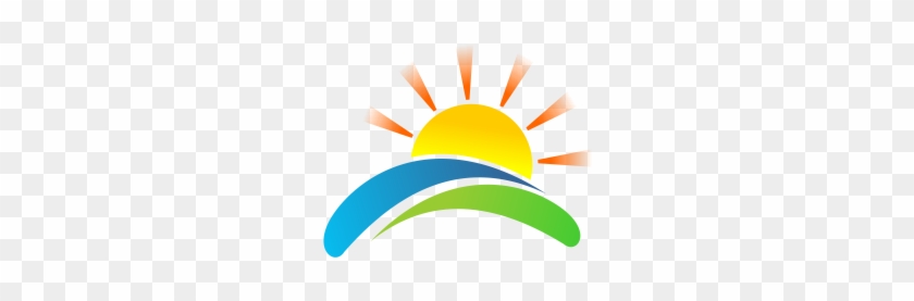 Vector Green Sun Logo Download - Sunshine Logo Vector Png #74086