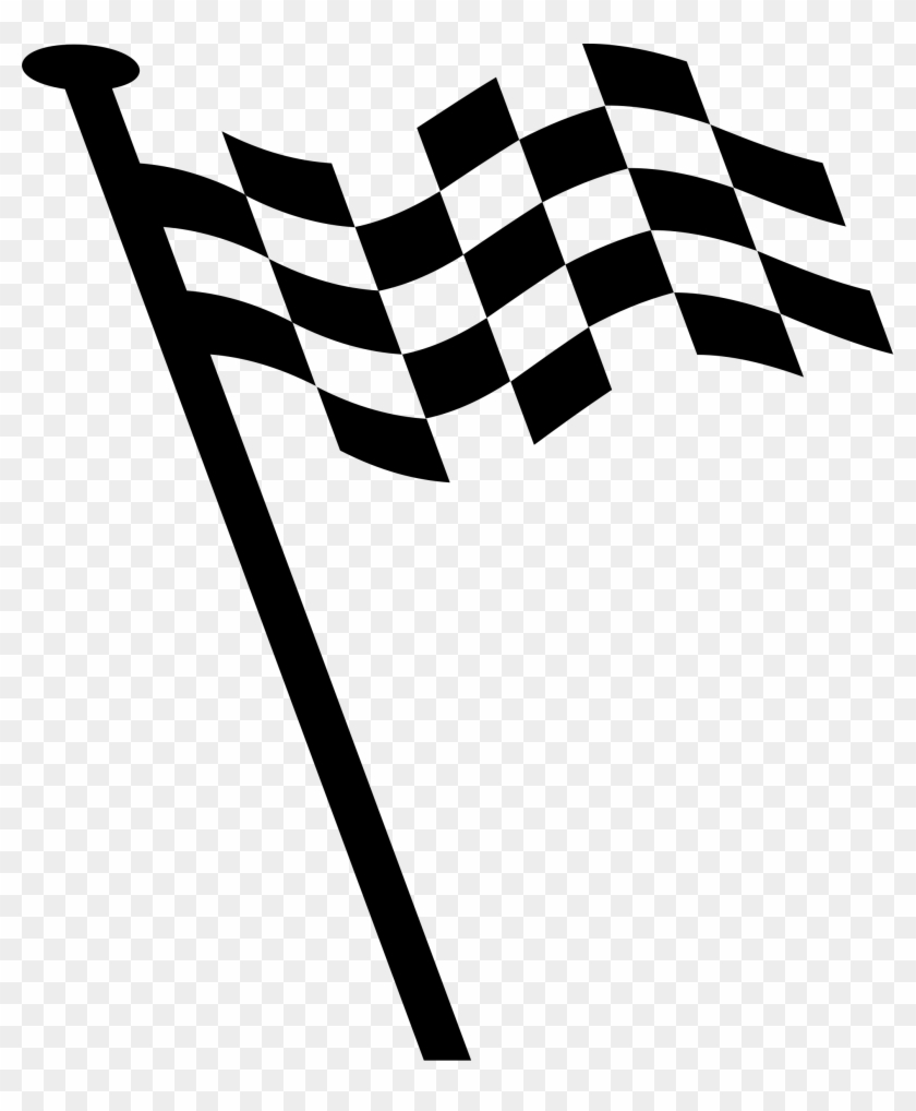 Racing Flag Png File - Banderas Cars #74132