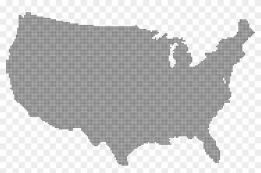 United States Clip Art - 2016 Election Map County #74339