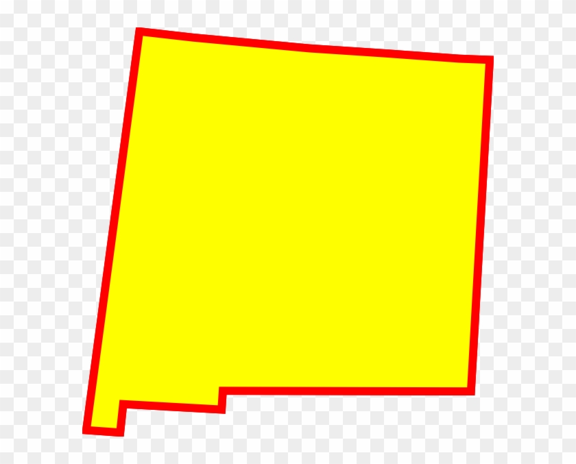 New Mexico State Outline Vector #74341