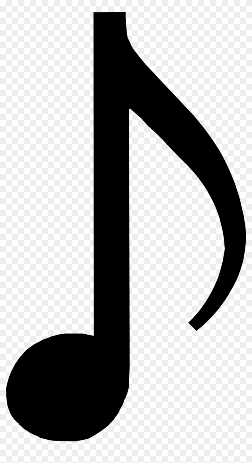 Music Notes Clip Art - Music Note Clipart Black And White #74343