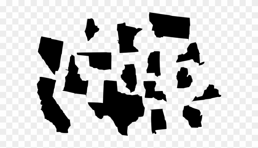 Seperate States Power Clip Art - Power To The State #74351
