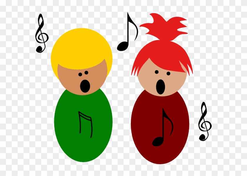 Children Singing3 Clip Art - Children Singing Clipart #74366