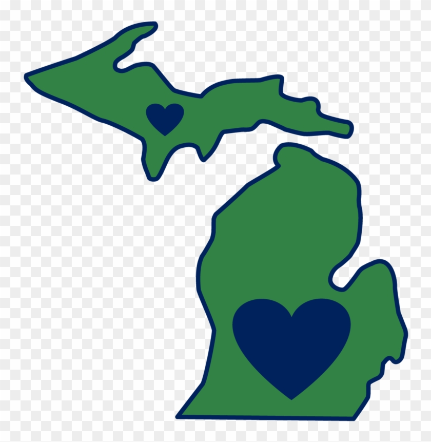 7 Best Photos Of Michigan State Shape Clipart - State Of Michigan Clipart #74450