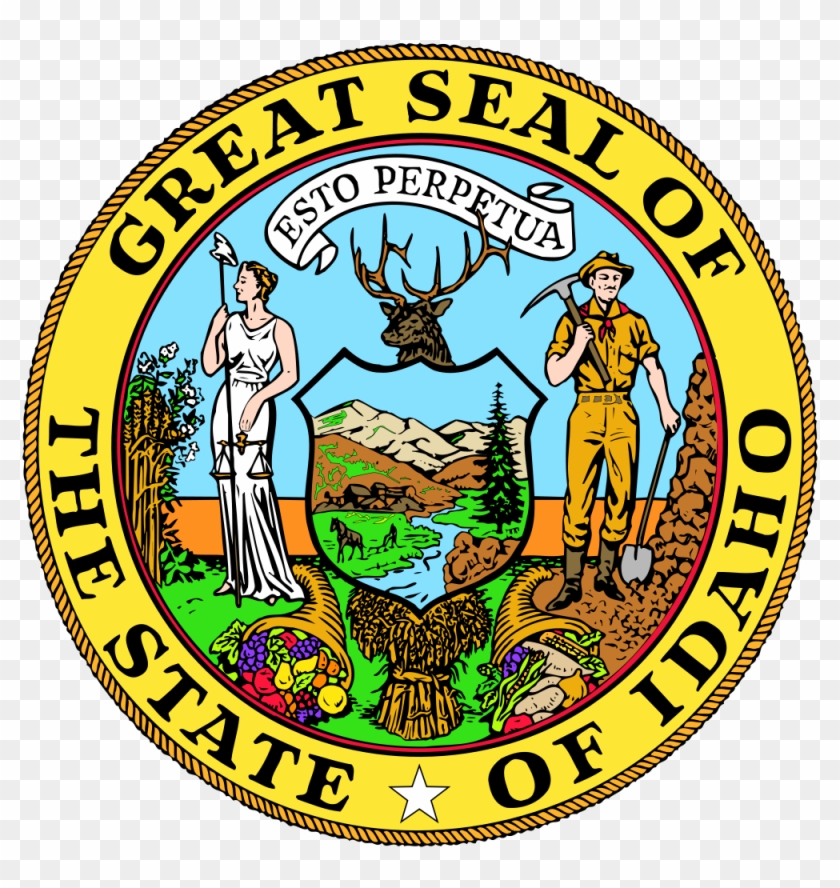 Idaho Cliparts - Idaho Seal #74478