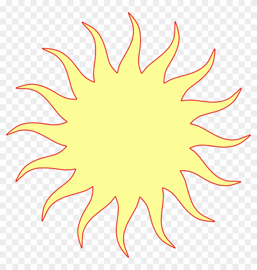 Sun Clip Art At Clker - Simbolos De Los Chiquitanos #74534