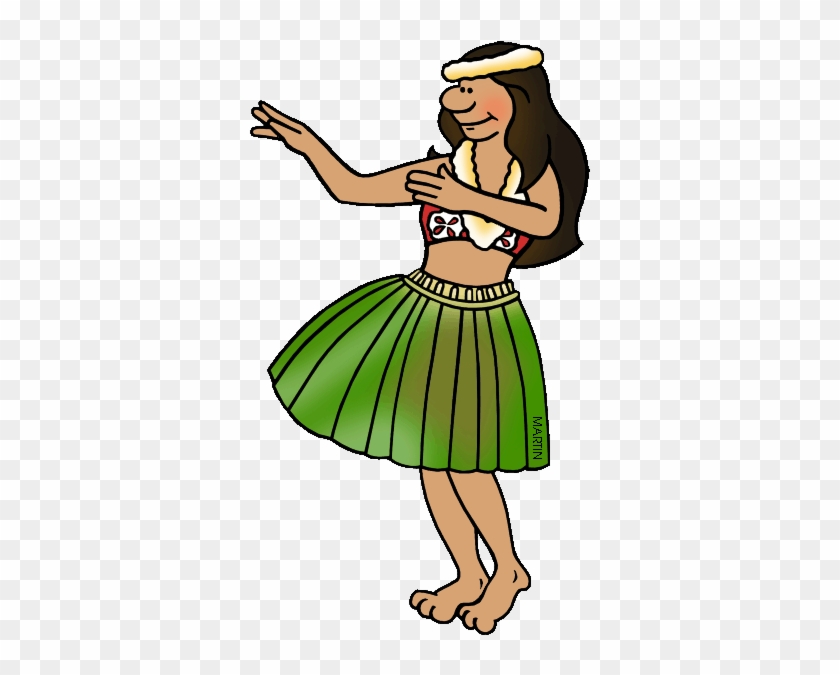 State Dance Of Hawaii - Clip Art #74575