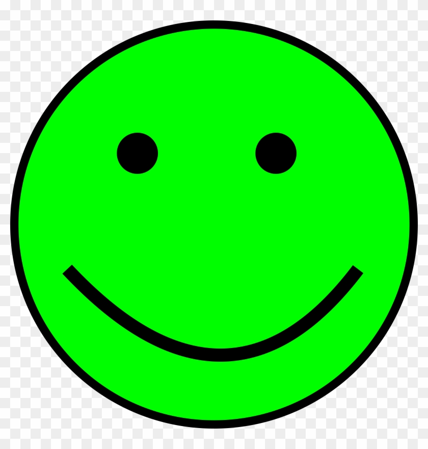 Happy Smiling Face Clip Art - Happy Face Sad Face Clip Art #74680