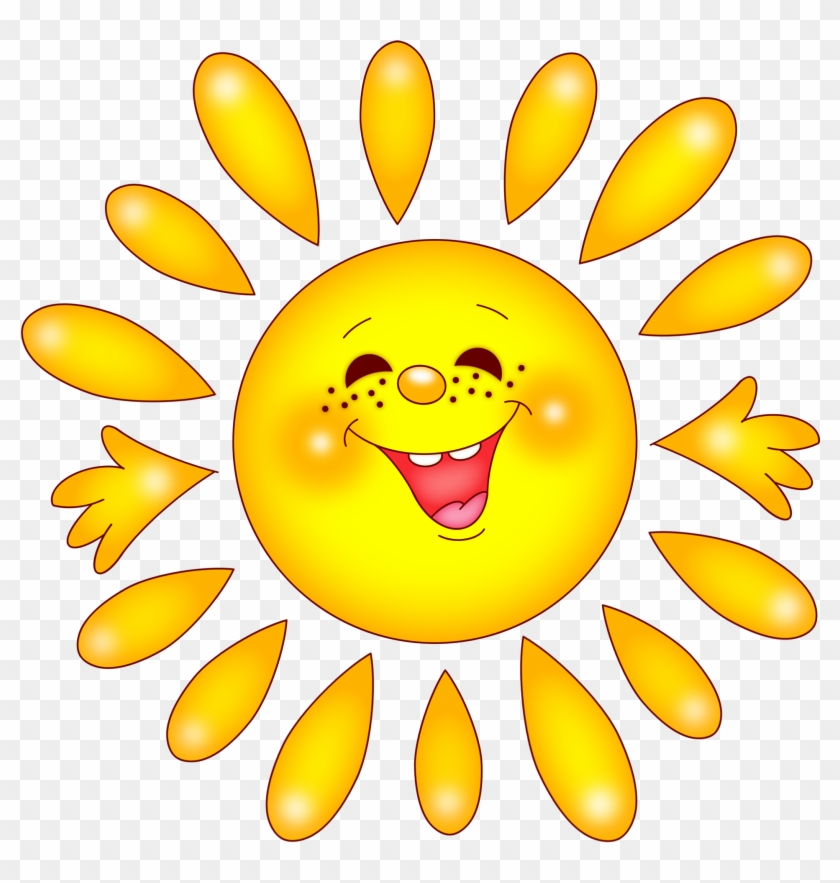 Clip Art - Sunshine Smiley Faces #74713