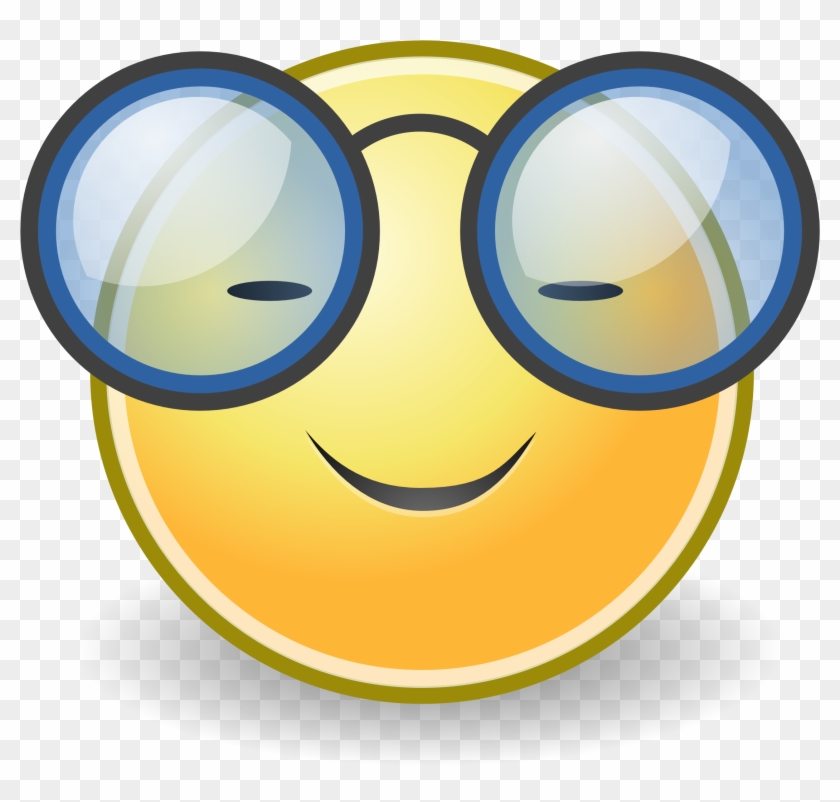 Tango Face Glasses - Smiley Face With Glasses #74724