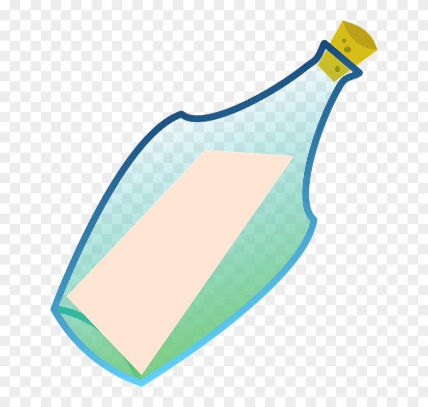 Free Vector Graphic - Message In A Bottle Clip Art #74780
