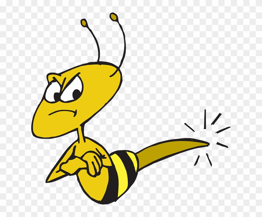 Mean Bee Clip Art #74949