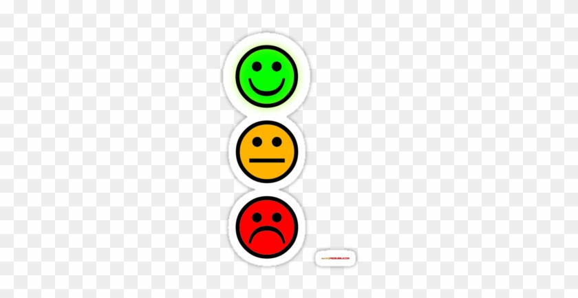 Traffic Light Clipart Face - Traffic Light Smiley #74971