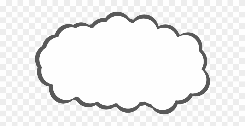 White Cloud Clip Art At Clker - Cloud Clip Art #74984