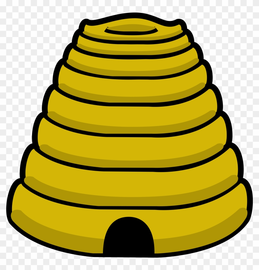 Picture Of Bee Hive - Cartoon Bumble Bee Hive #75033