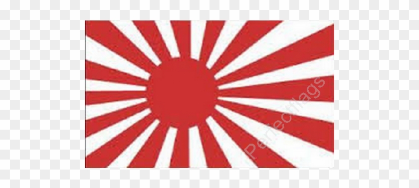 Japan Rising Sun Navy Hand Flag - Rising Sun Japan Png #75154