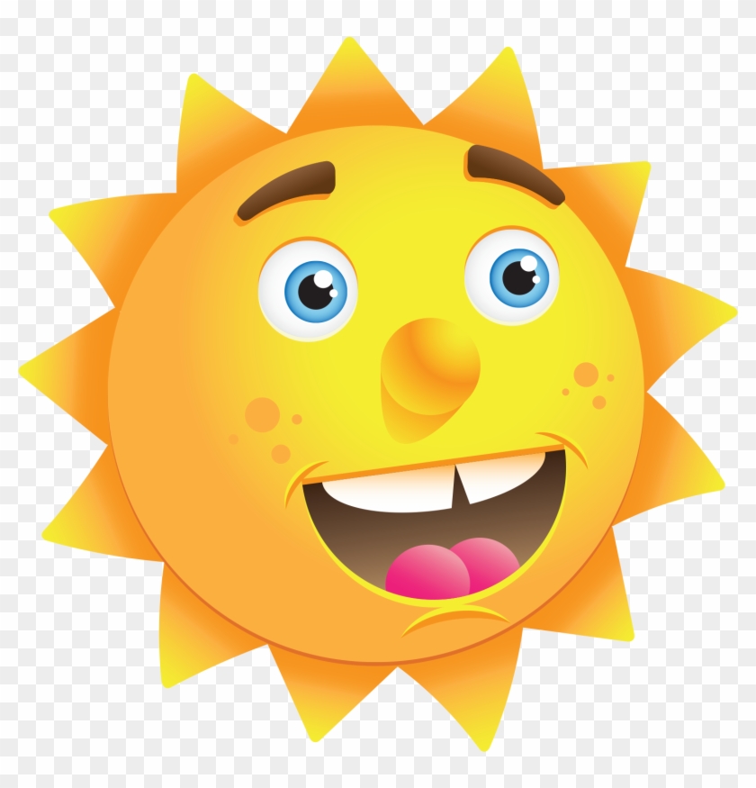 Happy Sun Character - Happy Sun Png #75293