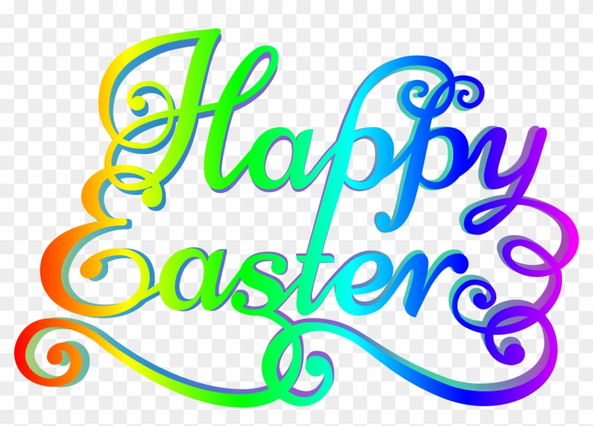 Happy Easter Transparent Clipart - Happy Easter Clip Art #75334