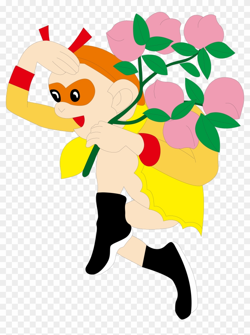 Sun Wukong Cartoon Clip Art - Sun Wukong Cartoon Clip Art #75462