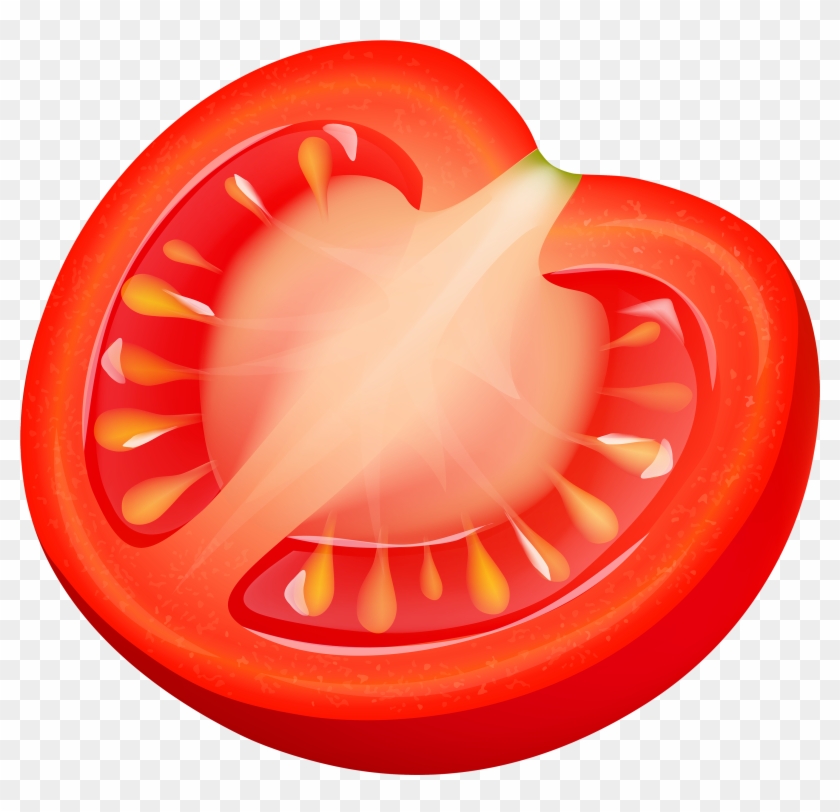 Half Tomatto Png Clipart In Category Vegetables Png - Half Clipart Png #75442