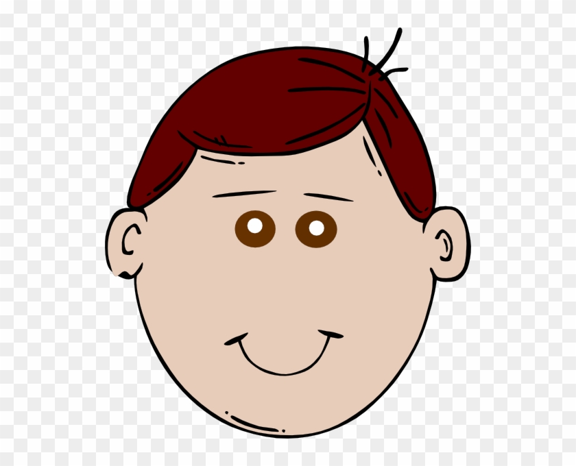 Boy Brown Eyes Clip Art At Vector Clip Art Online - Brown Hair Brown Eyes Cartoon #75602