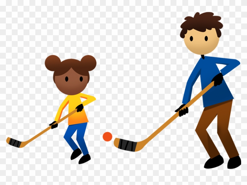 Ball Hockey For Children - Floor Hockey Clip Art #75696