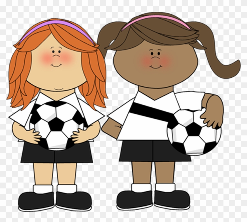 Free Picture Of A Hockey Puck, Download Free Clip Art, - Girls Playing Soccer Clip Art #75712