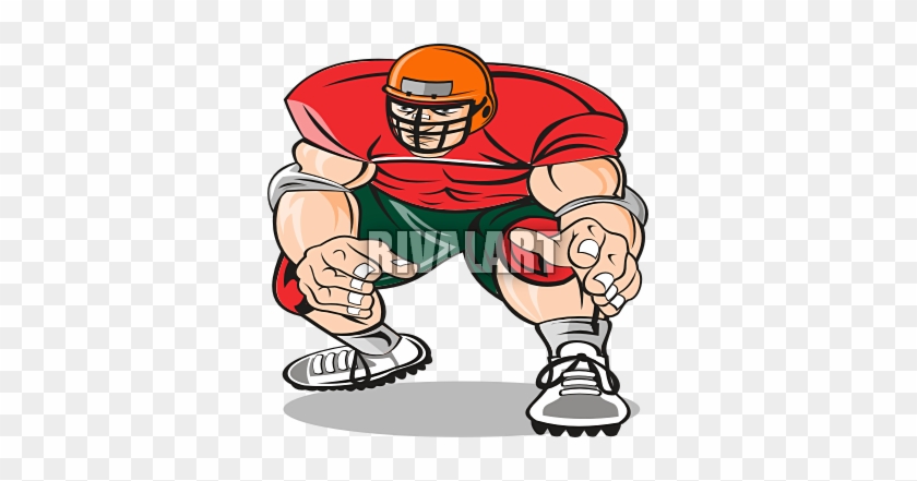 Football Clipart Defence - Football Lineman Art #75753