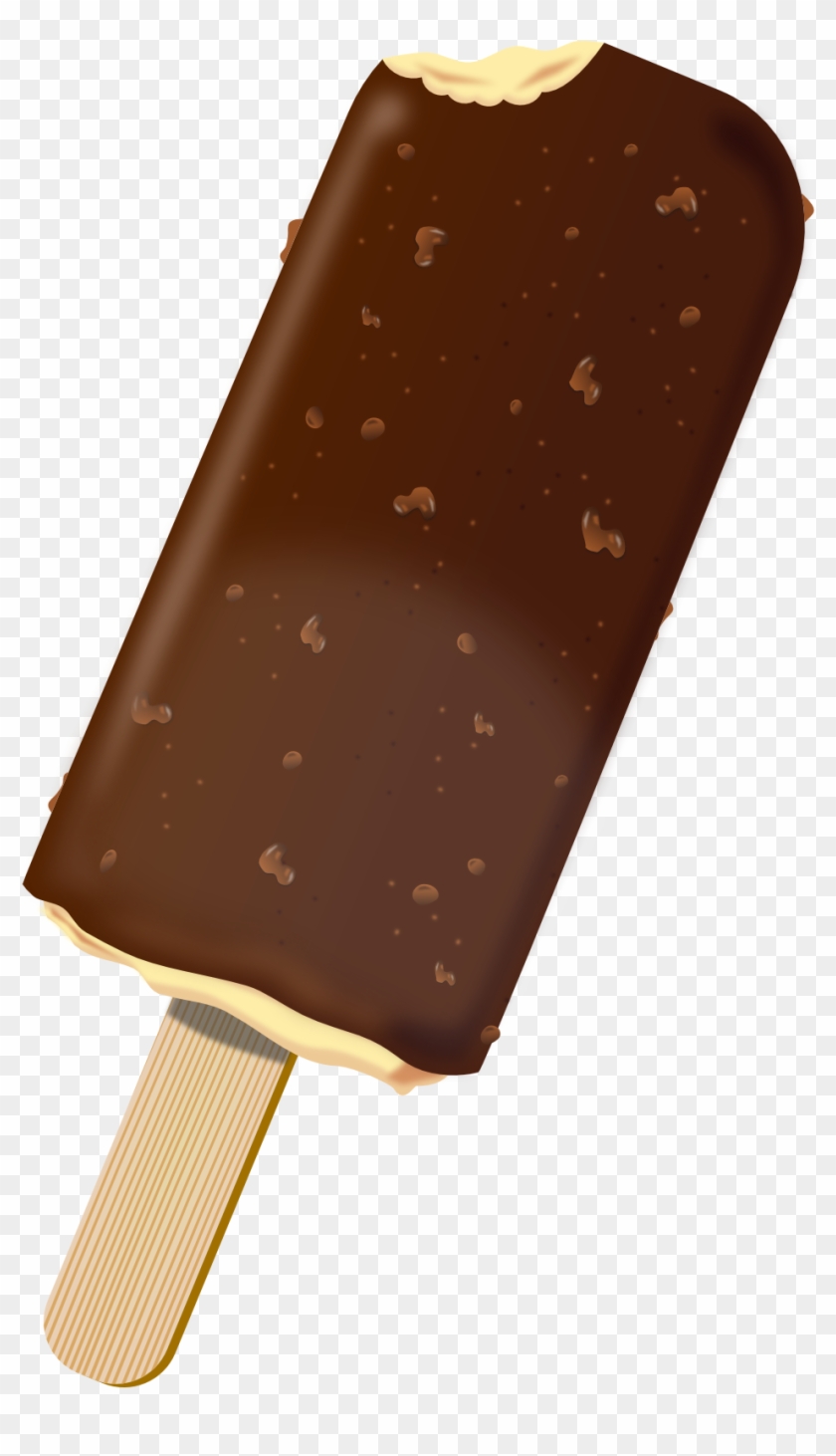 Choclate Popsicle Clipart By Gnokii - Paletas De Hielo Con Chocolate #75757