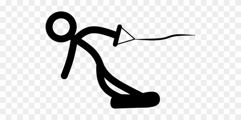 Stick Man, Wakeboard, Wake Boarding - Stick Figure Wakeboarding #75898