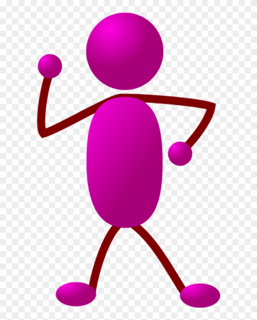 Stick Man Figure Dancing - Stick People Clip Art #75951