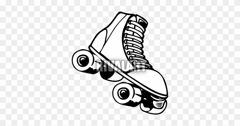 Roller Hockey Skate Clipart - Roller Skates #75985