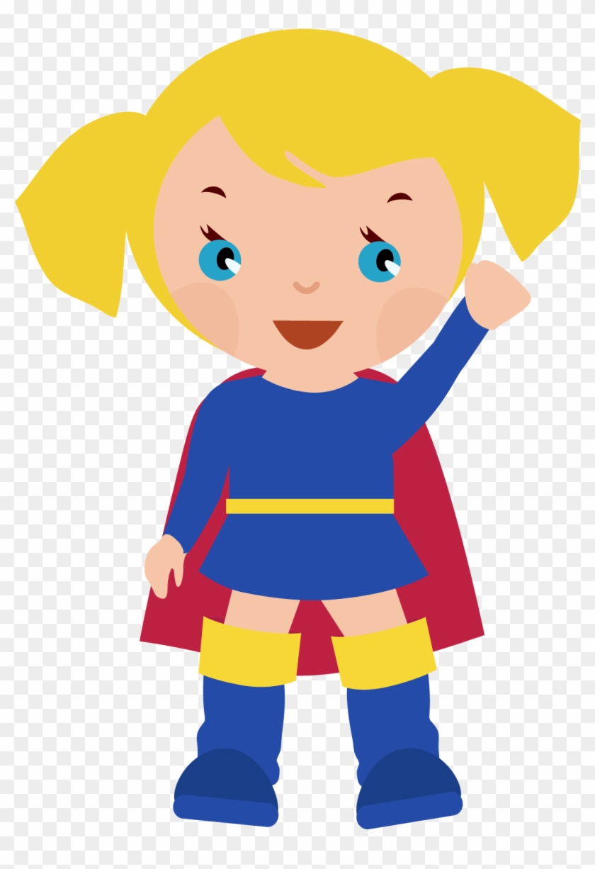 Supergirl Clipart - Superhero Girl Clip Art #76004