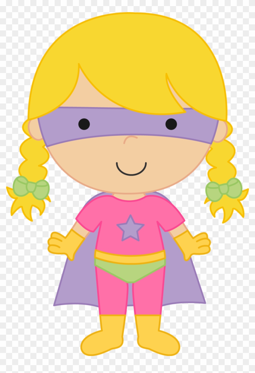 Super Girl Clipart Kid - Superhero Clip Art Girls #76011