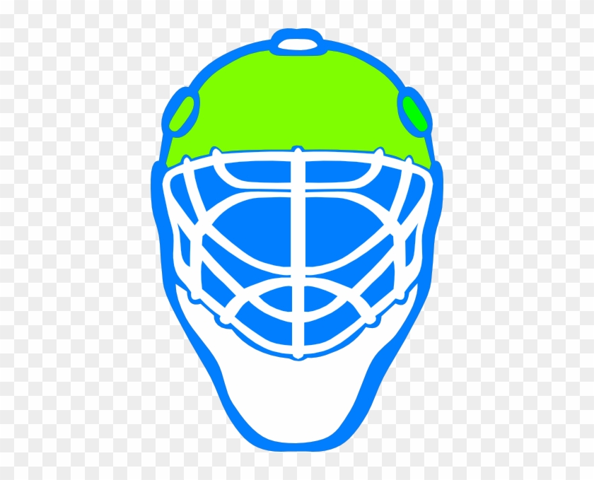 How To Set Use Hockey Mask Svg Vector - Hockey Goalie Mask Clipart #76126