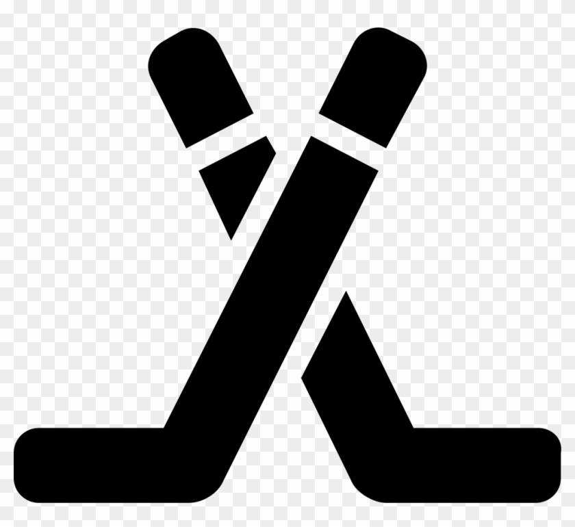 Hockey Sticks Cross Comments - Hockey Stick Svg Cut File #76132