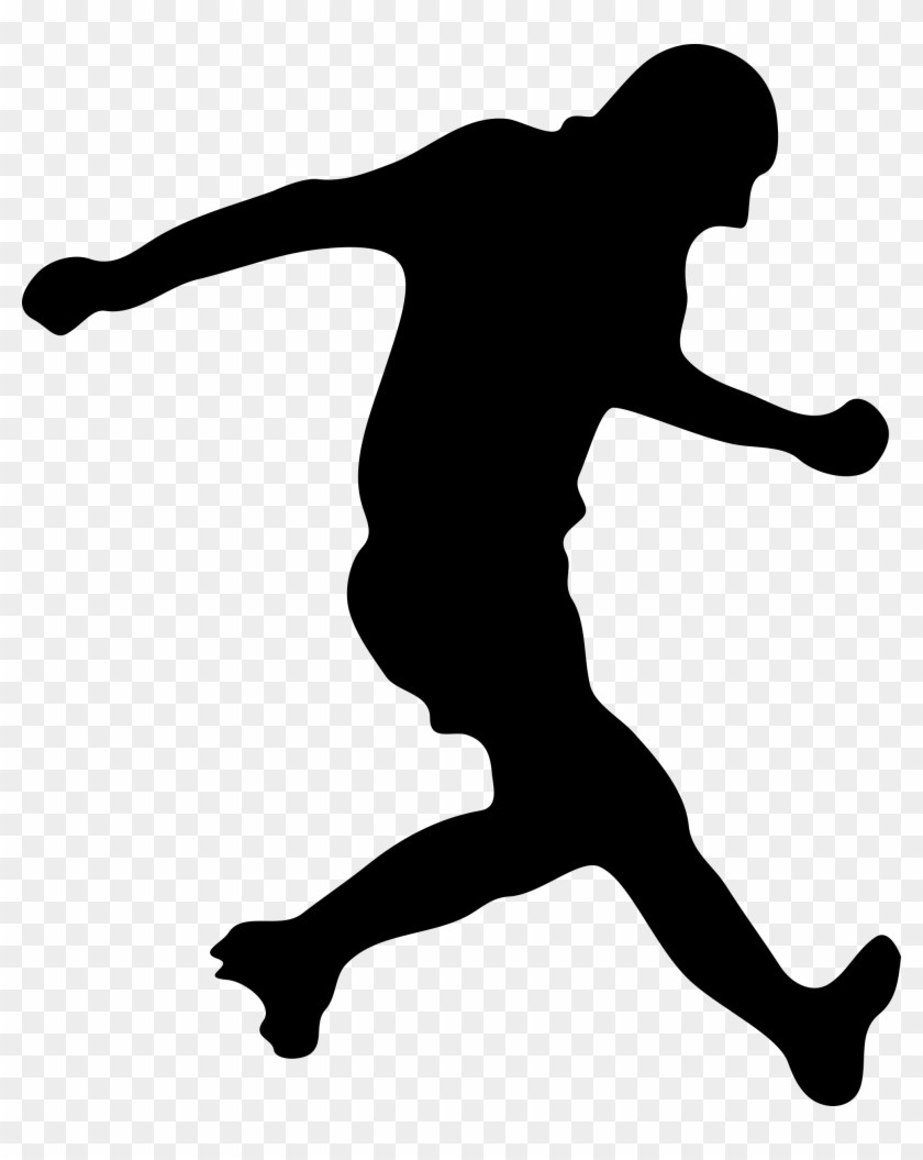 Soccer Goalie Silhouette Clipart Panda Use Case Notations - Soccer Player Silhouette #76159