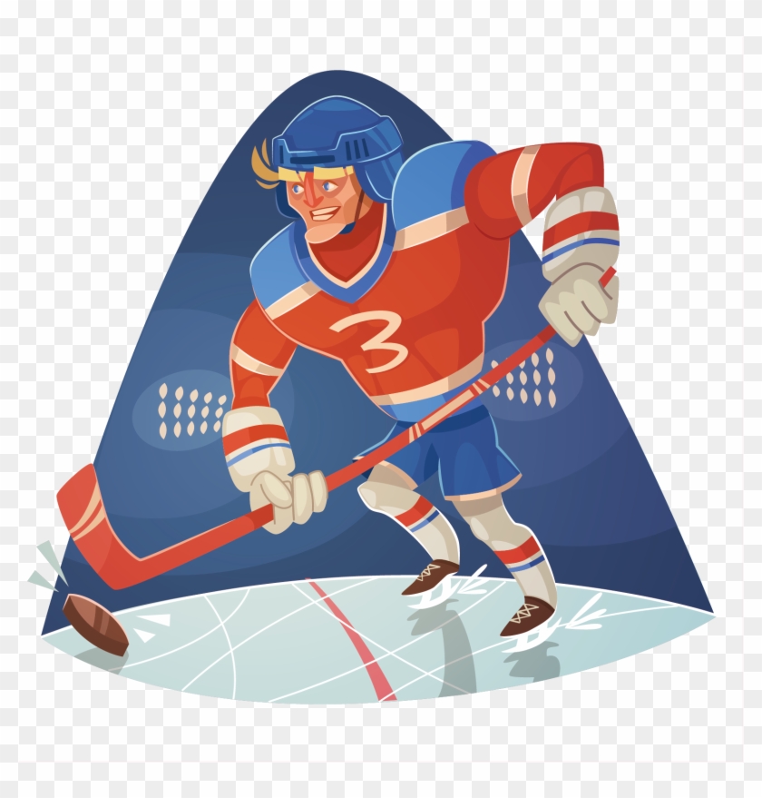 Ice Hockey Sports Equipment Football - Hockey Sport Cartoon #76173