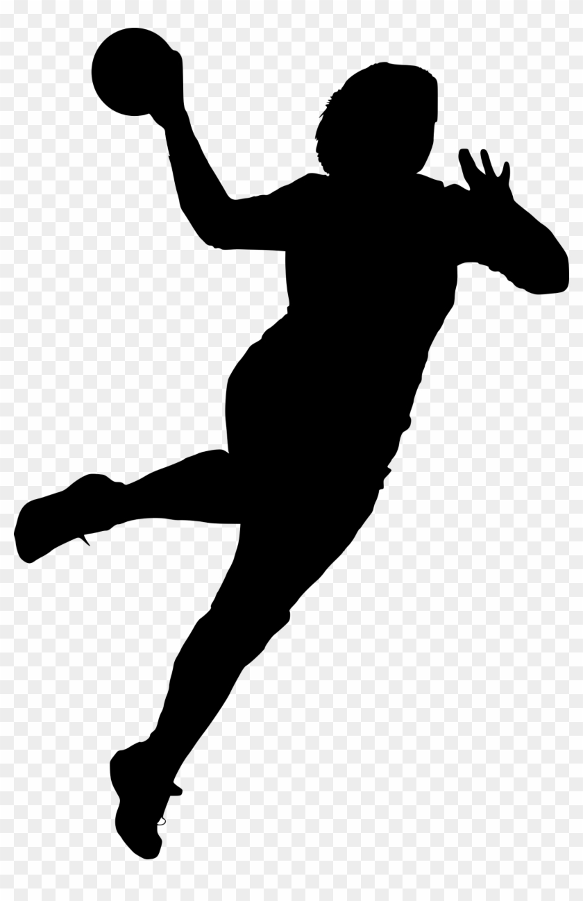 15 Handball Silhouette - Handball Silhouette #76176