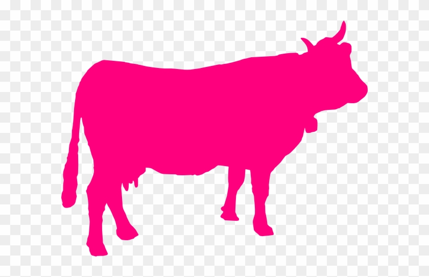 Pink Cattle Silhouette Clip Art - Cafepress Save A Cow Eat A Vegan Iphone 6/6s Slim Case #76367