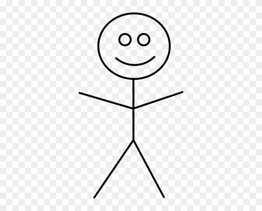 Stick Figure Clip Art At Clker - Stick Man Clip Art #76496