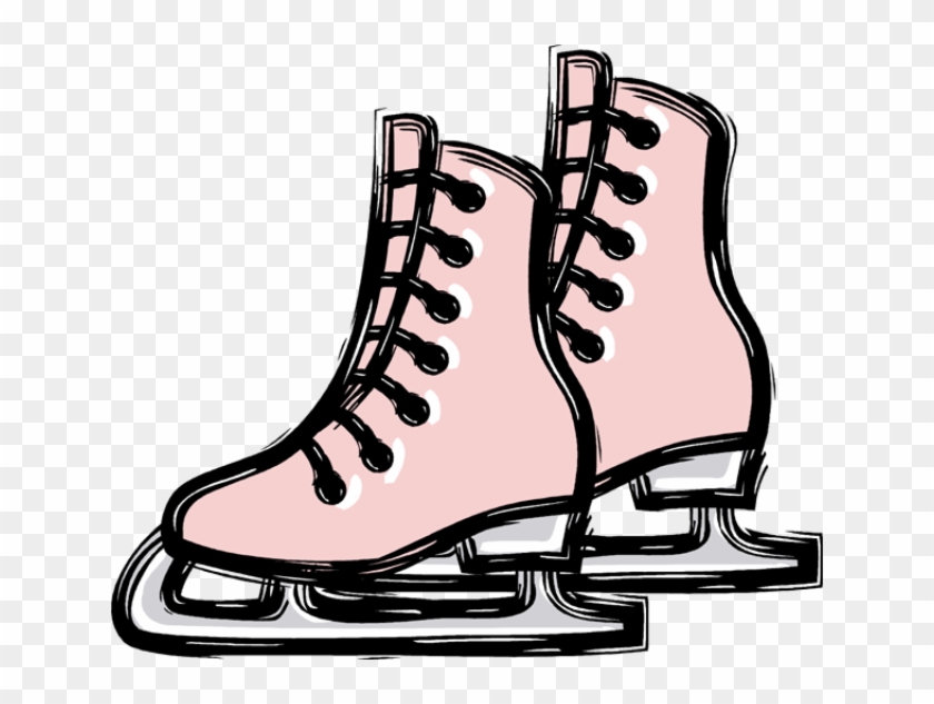 Ice Skates Clipart - Clip Art Ice Skates #76505