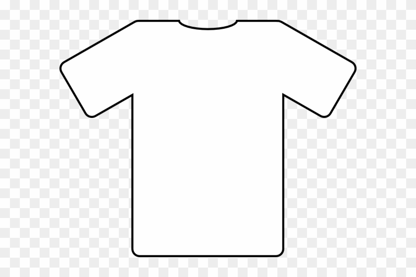 Shirt Outlines Clip Art At - White Shirt Black Background - Free  Transparent PNG Clipart Images Download