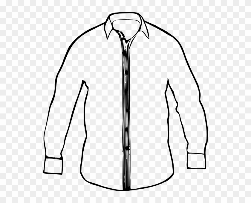 Related For Shirt Clipart - Shirt Black And White #76690