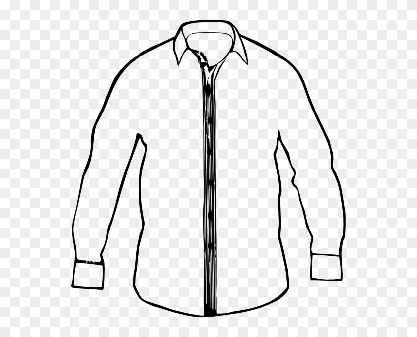 Related For Shirt Clipart - Shirt Black And White #76690