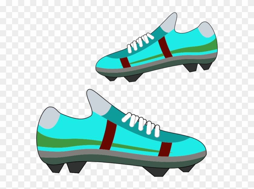 Graphics For Football Cleats Clip Art Graphics - Fußball Beschuht Mitteilungskarten Karte #76739