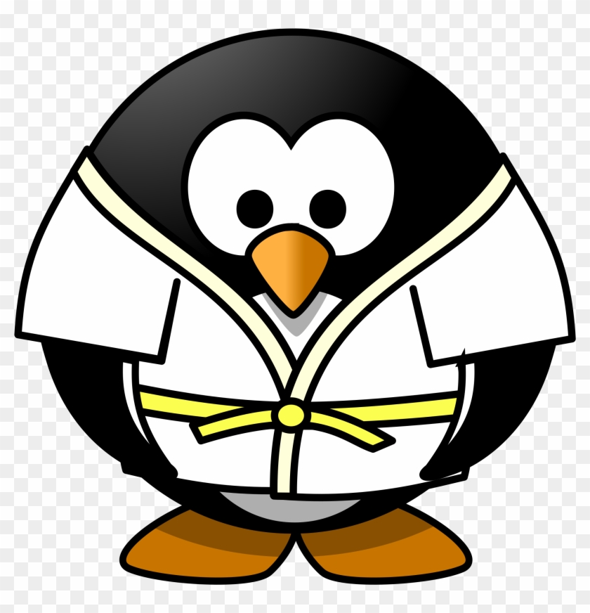 Clipart - Judo Penguin #76813