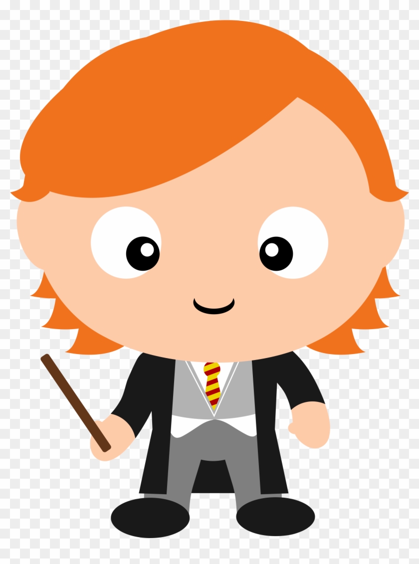 Check Out All The Other Harry Potter Character Clipart - Ron Weasley Clipart Png #76834