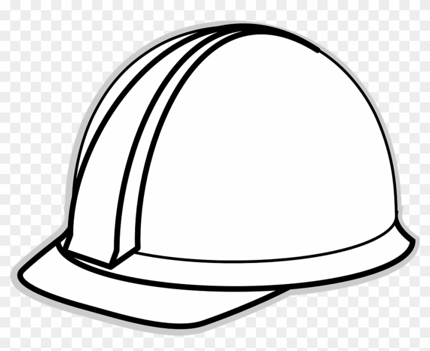 Helmet Clipart Construction Worker - Hats Of Community Helpers #76866